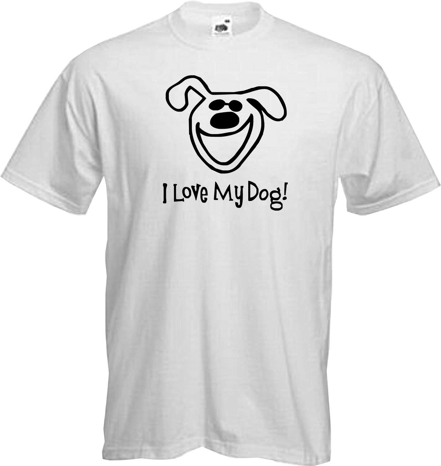 i love my dog t shirt