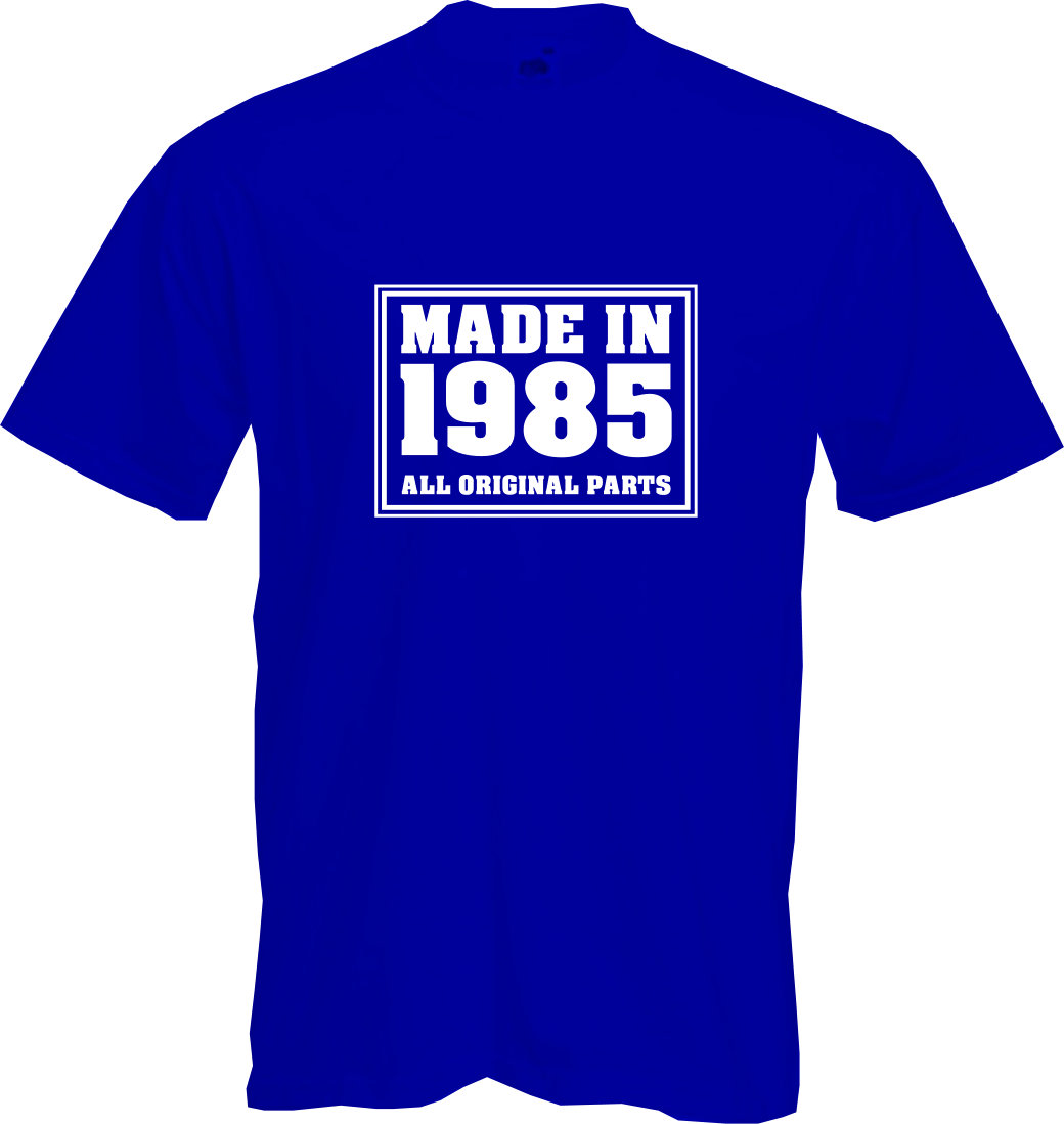 ALTRA MADE IN 1984 T Shirt 40° COMPLEANNO (2024) Divertimento Regalo NUOVA