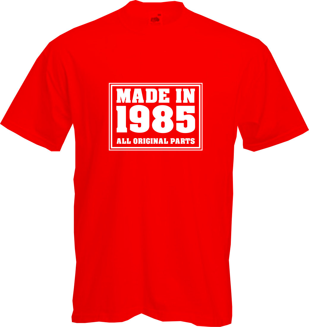ALTRA MADE IN 1984 T Shirt 40° COMPLEANNO (2024) Divertimento Regalo NUOVA