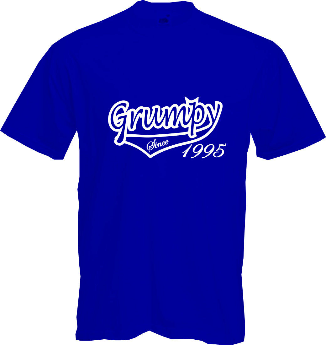 ALTRA GRUMPY SINCE 1994 T Shirt 30° COMPLEANNO (2024) Divertimento Regalo NUOVA
