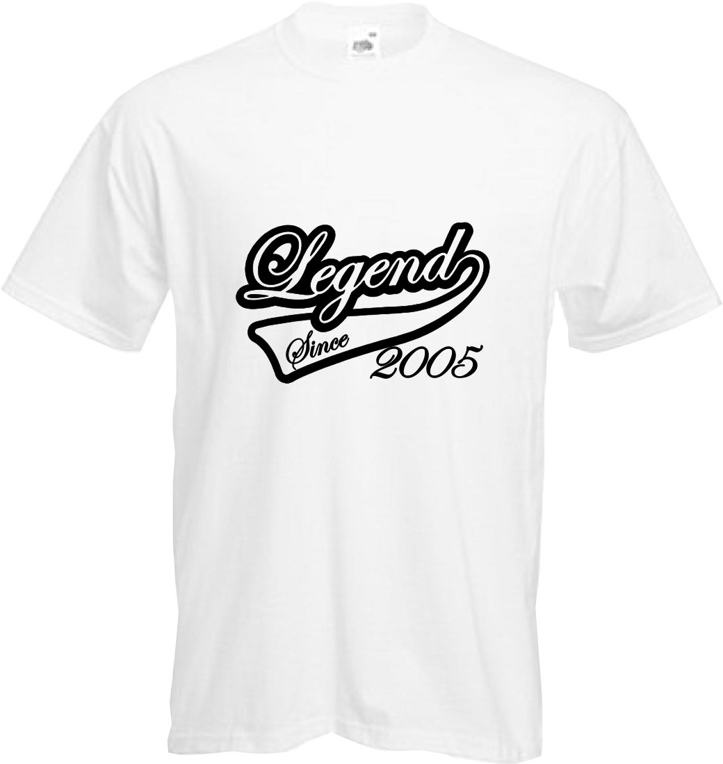 ALTRA LEGGENDA DAL 2004 T Shirt 20° COMPLEANNO (2024) Divertimento Regalo NUOVA