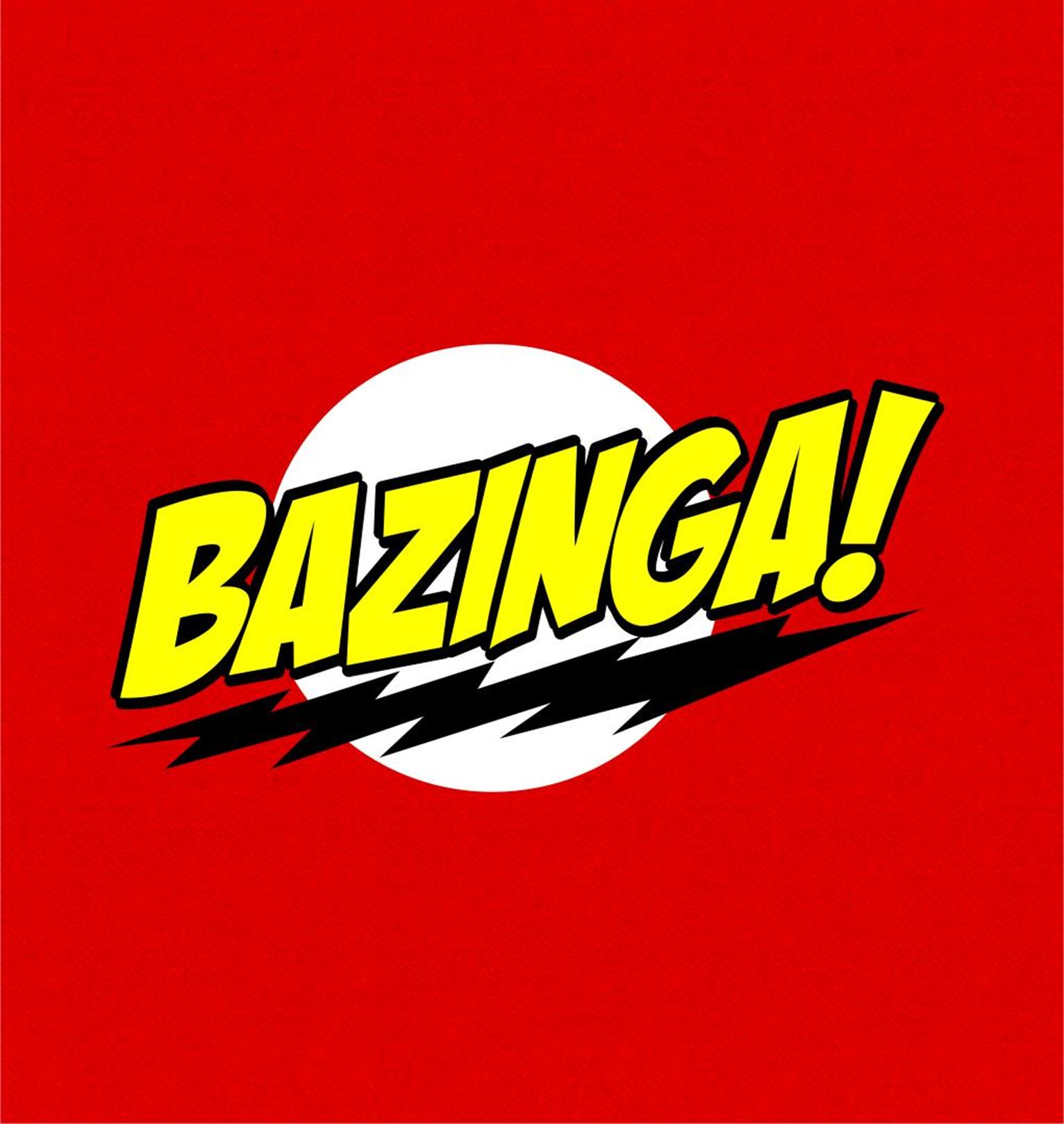 BazingaFlash EstiloBig Bang TheorySheldon CooperCalidad Camiseta eBay