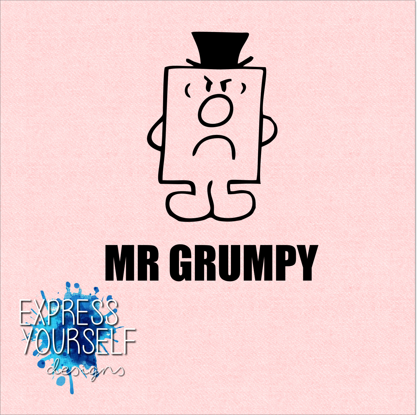 MR GRUMPY - T Shirt, Birthday, Old, Grouchy, Bad Tempered, Quality, NEW