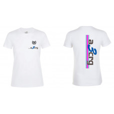 A3CRG - 25 years Cotton T Shirt - Ladyfit White