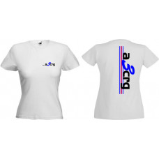 A3CRG - Sports T Shirt - Ladyfit White