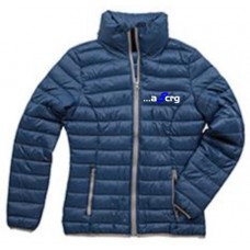 A3CRG - Ladies Navy Padded Jacket