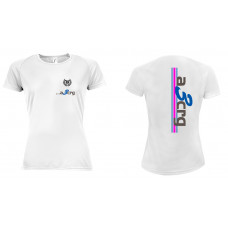 A3CRG - 25 years Sports T Shirt - Ladyfit White