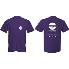 Litter Free Leeds Purple T Shirt