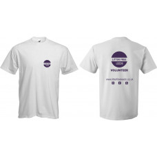 Litter Free Leeds White T Shirt