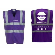 Litter Free Leeds Hi-Vis Vest