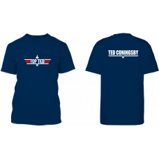 Ted Coningsby - Top Ted (on Navy T Shirt)